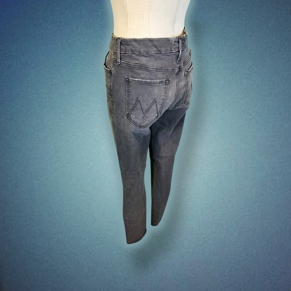 NWOT MOTHER Denim ‘The Looker Ankle Fray’ Jeans in “Burning Out Lanterns” Sz 27 - Picture 8 of 16
